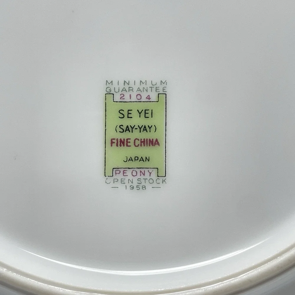 Seyei Fine China seyei say